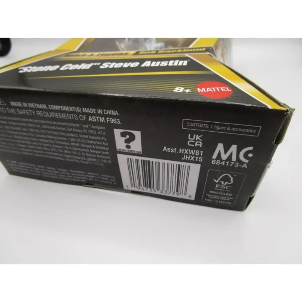 WWE Elite Legends Stone Cold Steve Austin Action Figure BAF Bob Backlund